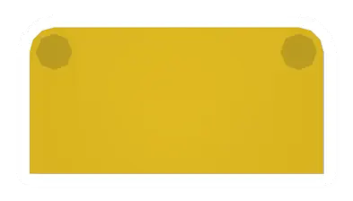 Unturned Yellow Couch barricade icon