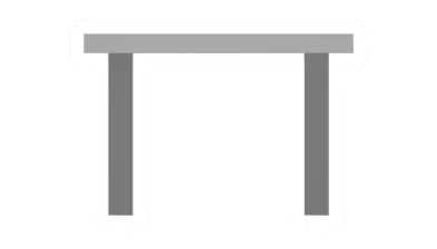 Unturned Metal Square Table barricade icon