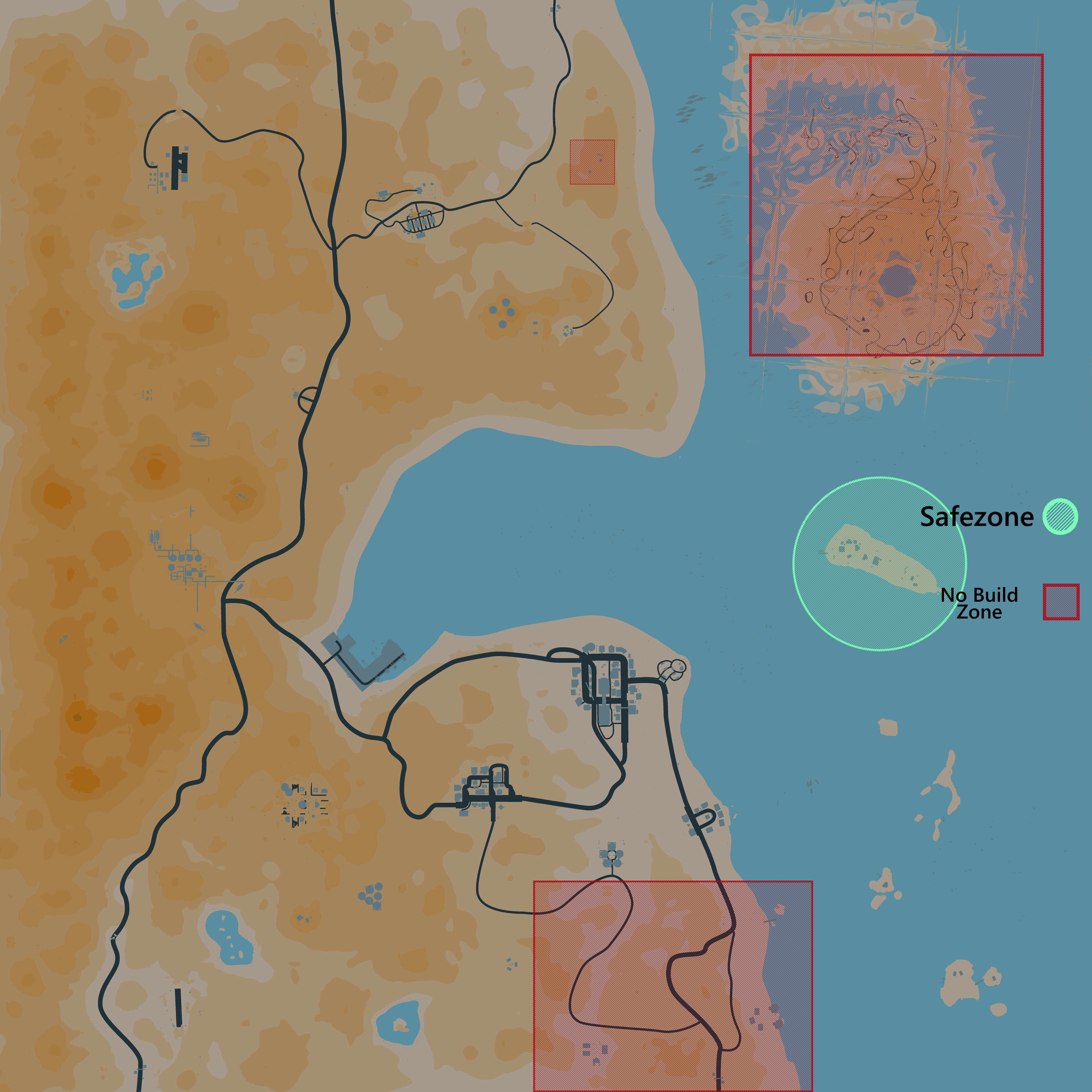 Kuwait map chart