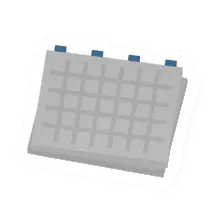 Unturned Calendar barricade icon