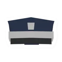 Unturned Police Hat clothing icon