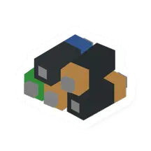 Unturned Stack Of Batteries barricade icon