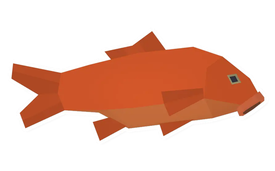 Unturned Orange Carp cloud icon