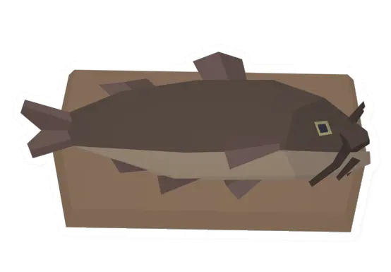 Unturned Catfish Trophy barricade icon