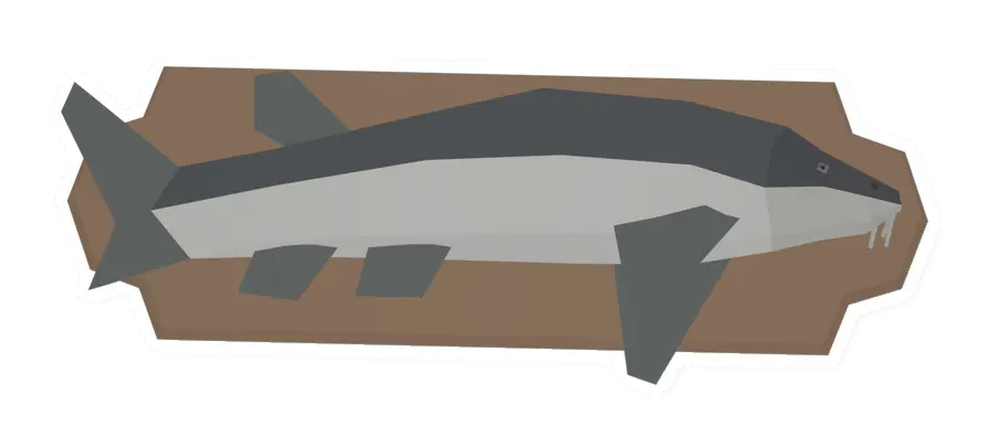 Unturned Sturgeon Trophy barricade icon