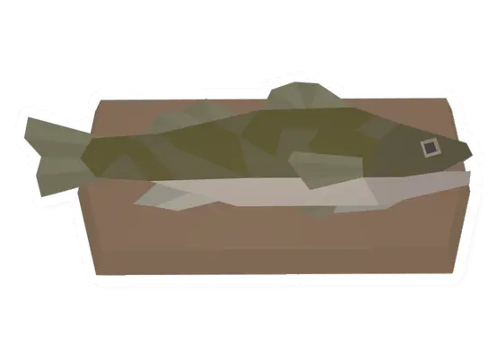 Unturned Walleye Trophy barricade icon