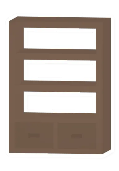 Unturned Wooden Cabinet Shelf storage icon