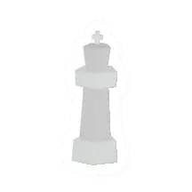 Unturned White King barricade icon