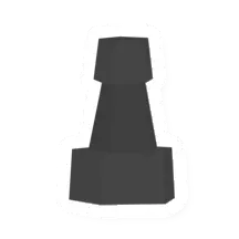 Unturned Black Pawn barricade icon