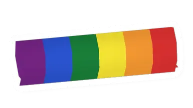 Unturned Rainbow Flag barricade icon