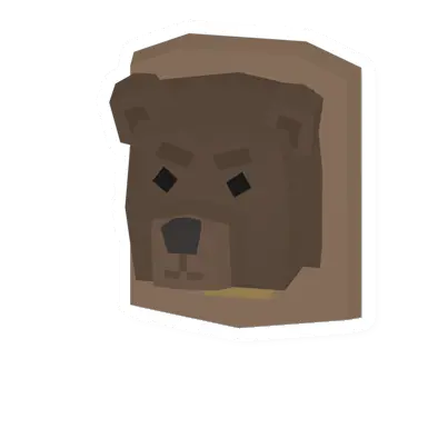 Unturned Bear Trophy [EDITOR] barricade icon