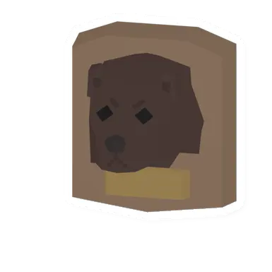 Unturned Wolverine Trophy [EDITOR] barricade icon