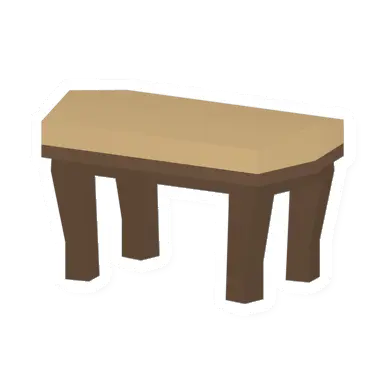 Unturned Antique Stool barricade icon