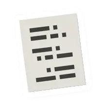 Unturned Doctor’s Note supply icon