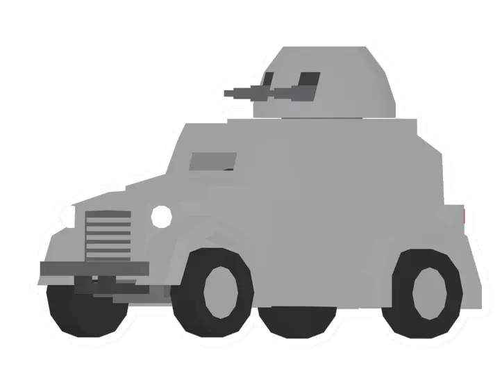 Unturned Light Wheeled Anti-aircraft Car barricade icon