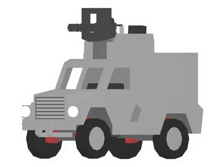 Unturned High Mobility MRAP barricade icon