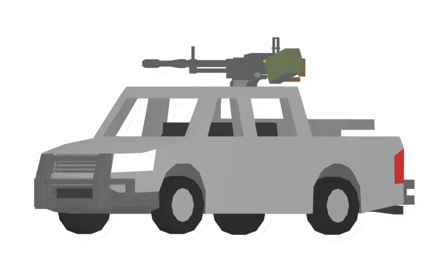 Unturned Armored Pickup Truck barricade icon