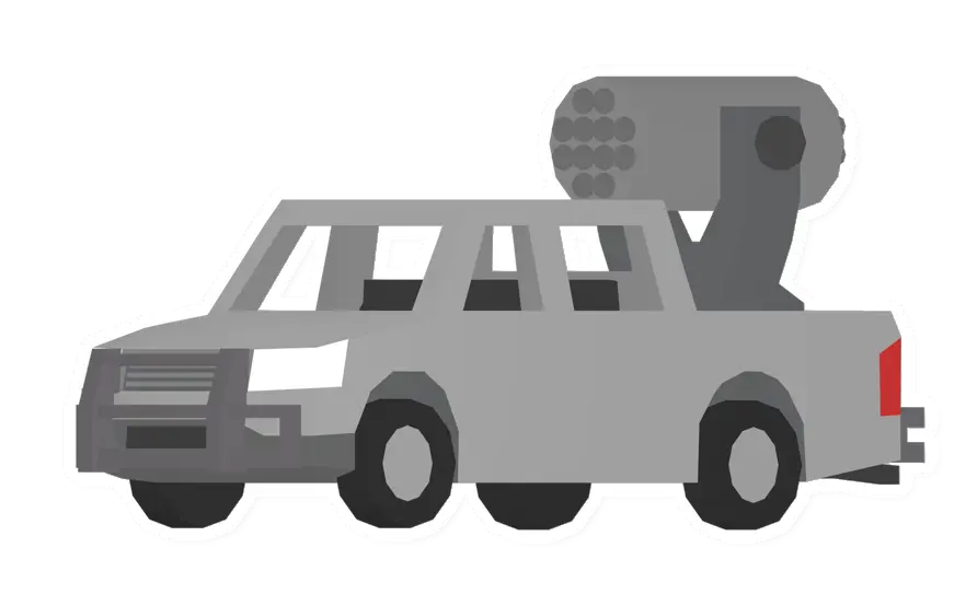 Unturned Armored Missile Pickup Truck barricade icon