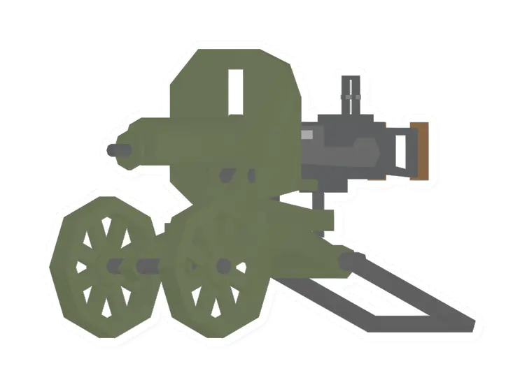 Unturned Water-cooled HMG barricade icon