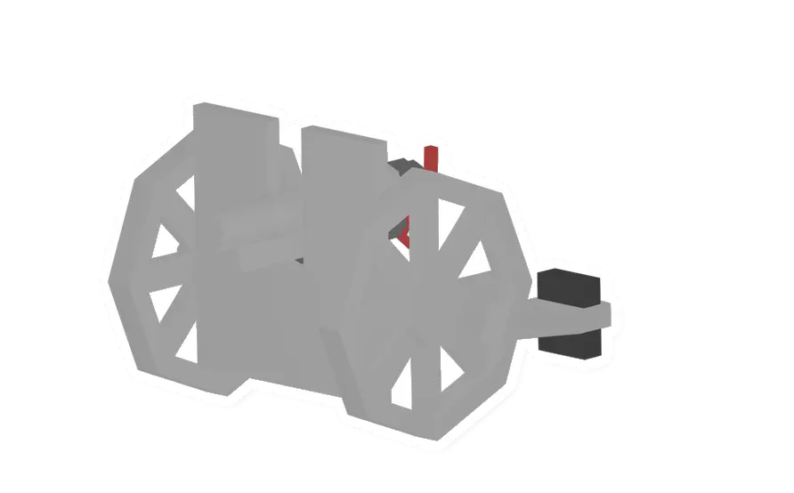 Unturned Infantry Support Gun barricade icon