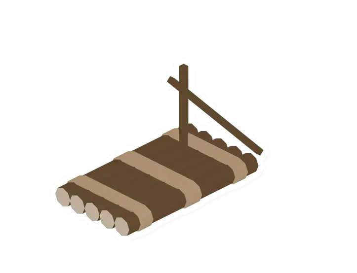 Unturned Maple Raft barricade icon
