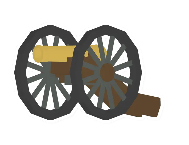 Unturned Maple Old-Fashioned Cannon barricade icon