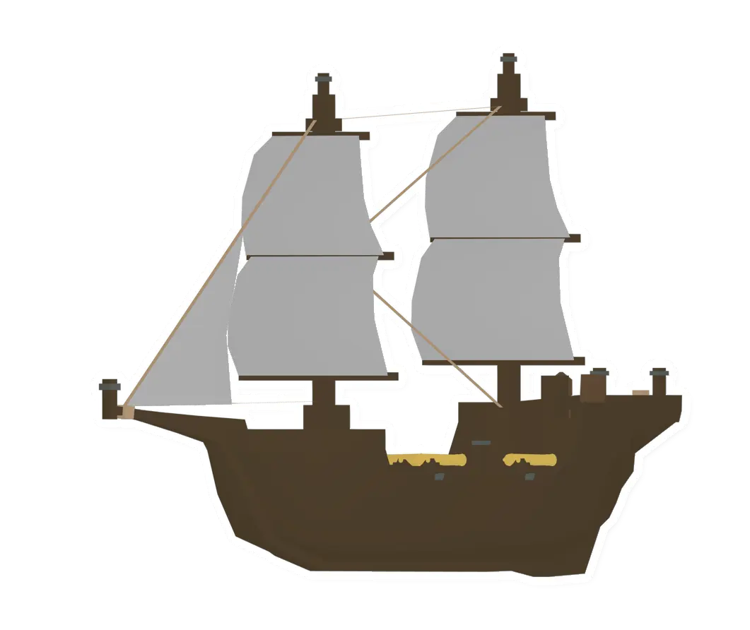 Unturned Birch Galleon barricade icon