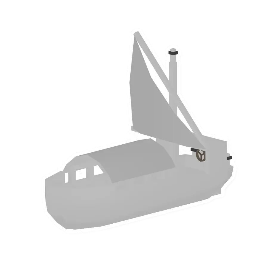 Unturned Birch Transport Ship barricade icon