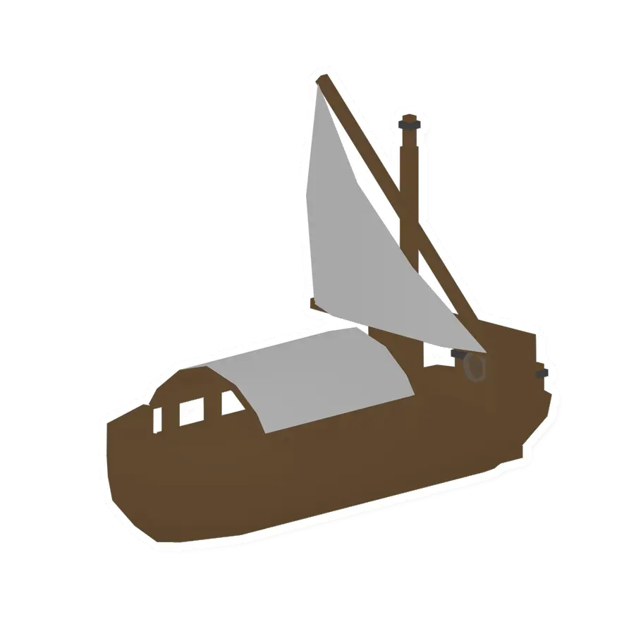 Unturned Maple Transport Ship barricade icon