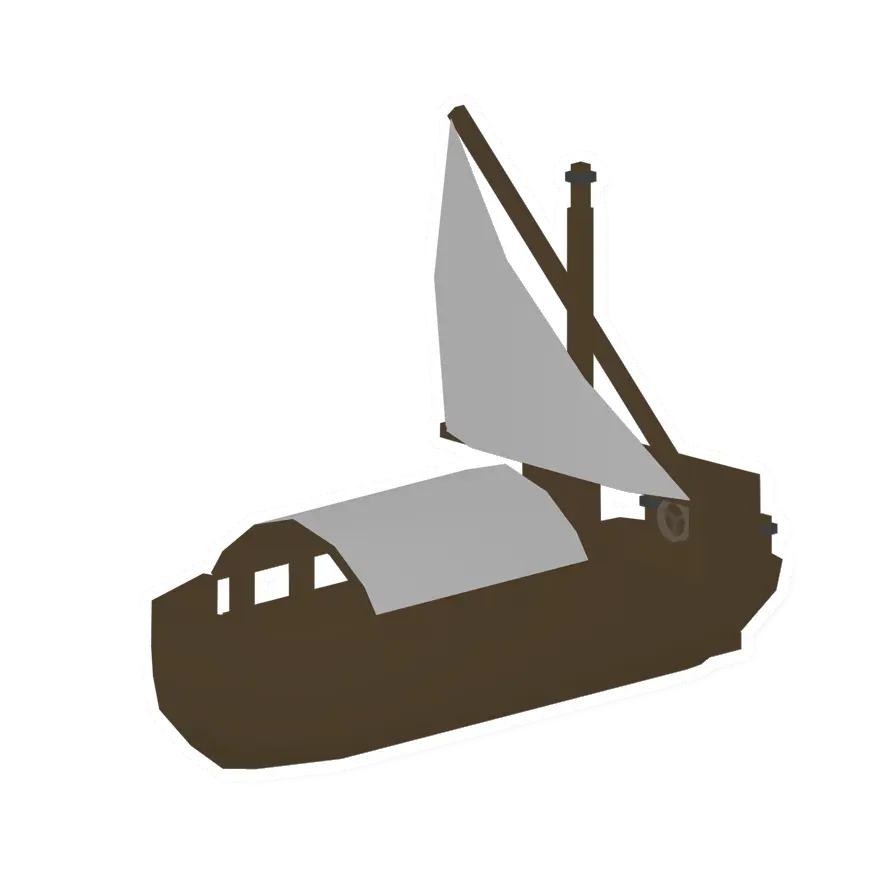 Unturned Pine Transport Ship barricade icon