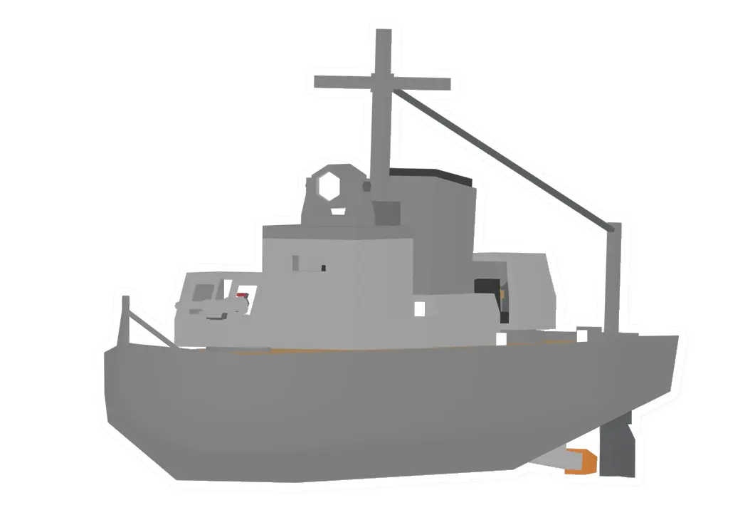 Unturned Gunboat barricade icon