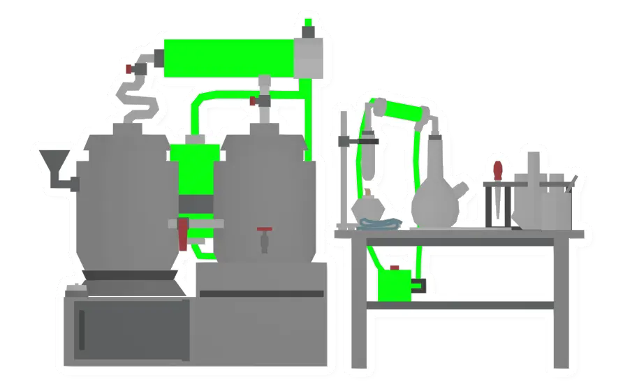 Unturned Upgrade Chemical Set barricade icon