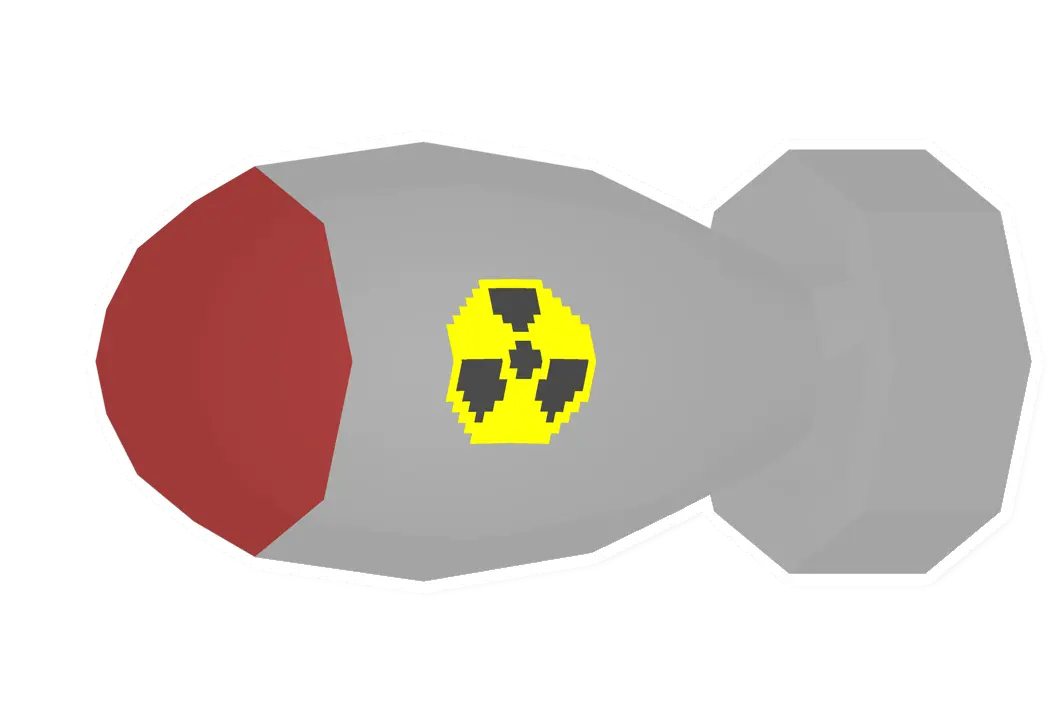 Unturned Nuclear Aircraft Bomb magazine icon