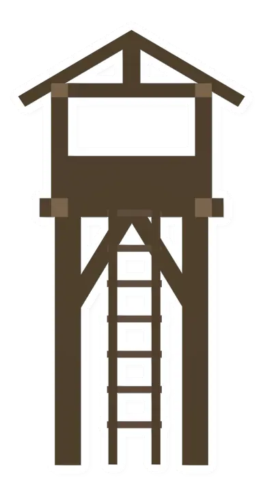 Unturned Pine Watchtower barricade icon