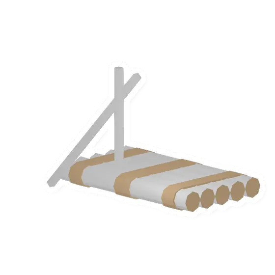 Unturned Birch Raft vehicle icon