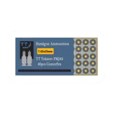 Unturned 7.62x25mm TT FMJ43 40pcs Ammo Box icon