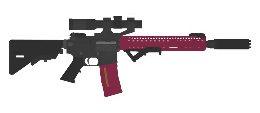 Unturned M4A1 SODMOD II Girl's Frontline Assault Rifle gun icon