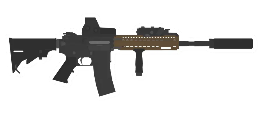 Unturned M4A1 Rogue Assault Rifle gun icon