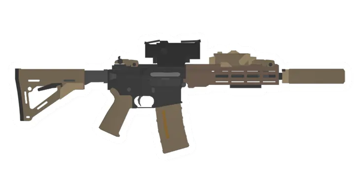 Unturned M4A1 USASOC I Assault Rifle gun icon