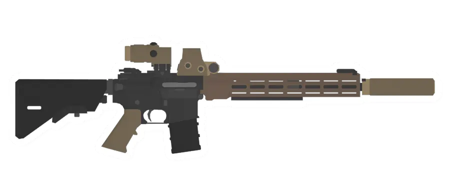 Unturned M4A1 USASOC II Assault Rifle gun icon