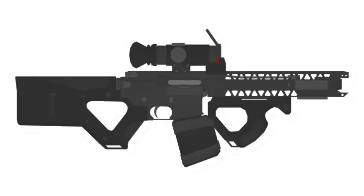 Unturned M4A1 Spacetrooper Assault Rifle gun icon