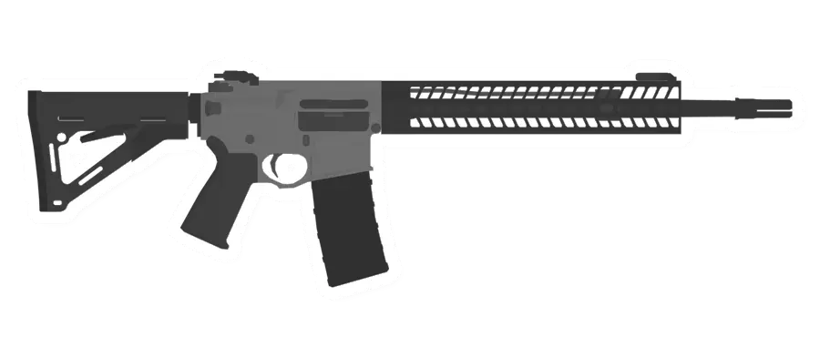 Unturned ST AR-15 Crusader Assault Rifle gun icon
