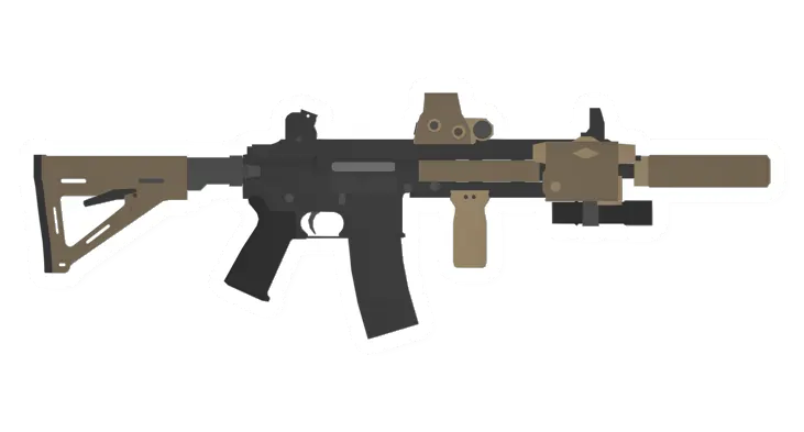 Unturned HK416 Girl's Frontline Assault Rifle gun icon