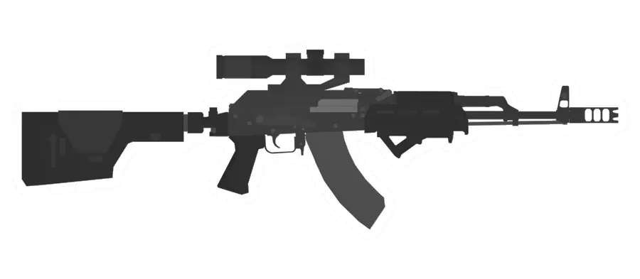 Unturned VPO-136 'Vepr-KM' DMR Assault Carbine gun icon