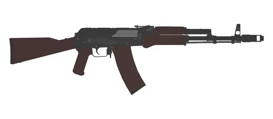 Unturned AK-74N Plum Assault Rifle gun icon