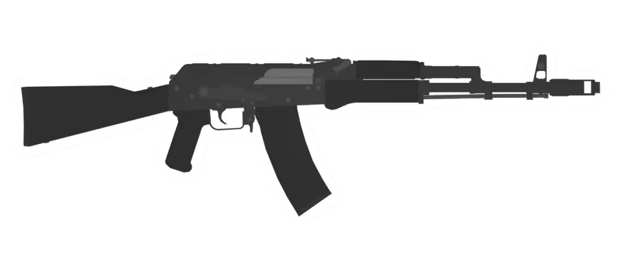 Unturned AK-74N Gray Assault Rifle gun icon