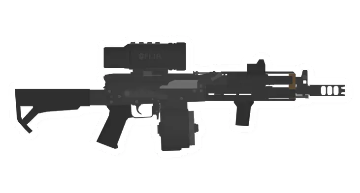 Unturned AK-104 T-SAW Assault Rifle gun icon