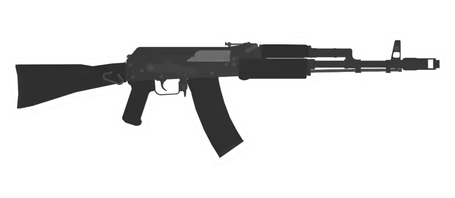 Unturned AK-74M Assault Rifle gun icon
