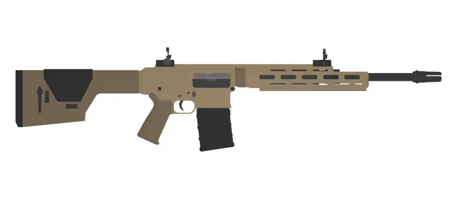 Unturned R11 RSASS Designated Marksman Rifle gun icon