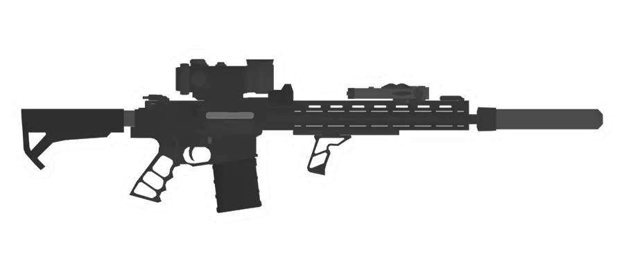 Unturned SR-25 Cultist Designated Marksman Rifle gun icon